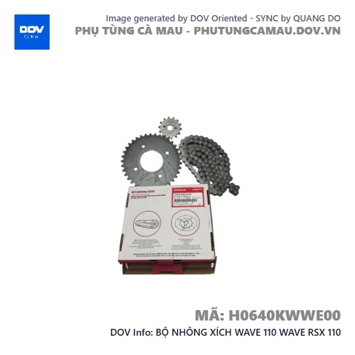 BỘ NHÔNG XÍCH WAVE 110 WAVE RSX 110 — H0640KWWE00