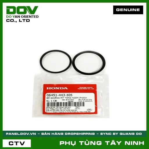 BỘ GIOĂNG PISTON NGÀM PHANH — 06451443405
