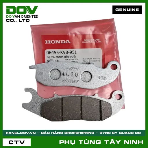 BỘ BỐ THẮNG NHỚT TRƯỚC — 06455KVB951