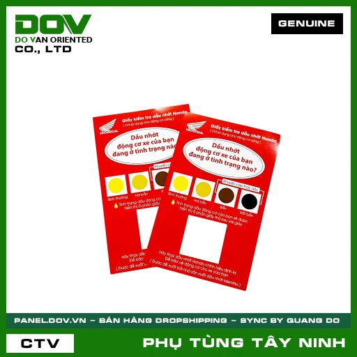 GIẤY THỬ NHỚT NHỚT — 08OTPIDE100PCS