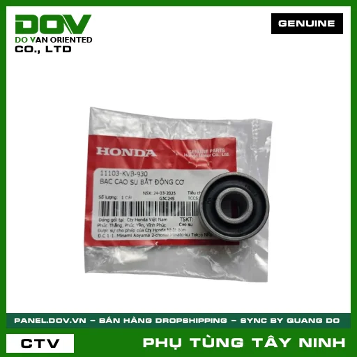 BẠC CAO SU BẮT ĐỘNG CƠ — 11103KVB930