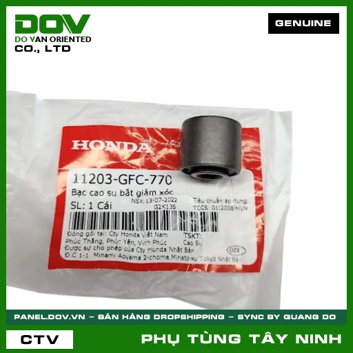 BẠC CAO SU BẮT PHUỘC - GIẢM XÓC — 11203GFC770
