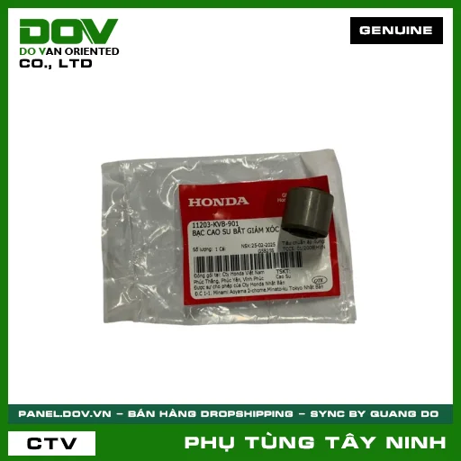 BẠC CAO SU BẮT PHUỘC - GIẢM XÓC — 11203KVB901