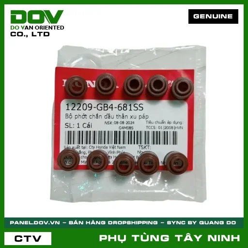 BỘ PHỚT CHẮN NHỚT THÂN XU PÁP — 12209GB4681SS