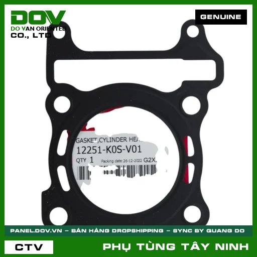 GIOĂNG MẶT XY LANH MÁY — 12251K0SV01