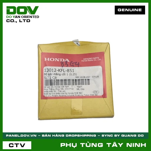 BỘ XÉC MĂNG CỐT 1 (0.25) — 13012KFL851