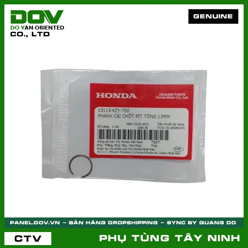 PHANH CÀI CHỐT PÍT TÔNG 13MM — 13115KZY700