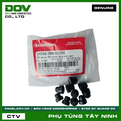 BỘ CAO SU ĐẦU THANH CĂNG SÊN CAM — 14566086030SS
