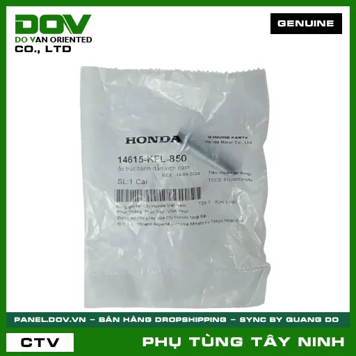ỐC TRỤC BÁNH DẪN SÊN CAM — 14615KFL850