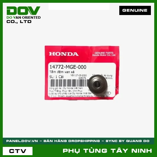 TẤM ĐỆM VAN XẢ — 14772MGE000