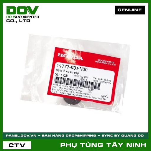 ĐỆM LÒ XO XU PÁP — 14777K0JN00