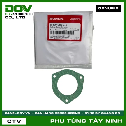 GIOĂNG NẮP LỌC NHỚT LY TÂM — 15439GN5911