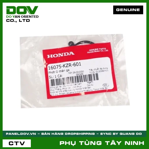 PHỚT O THÂN GA — 16075KZR601