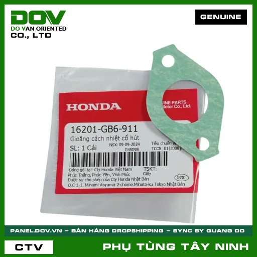 GIOĂNG CÁCH NHIỆT CỔ HÚT — 16201GB6911