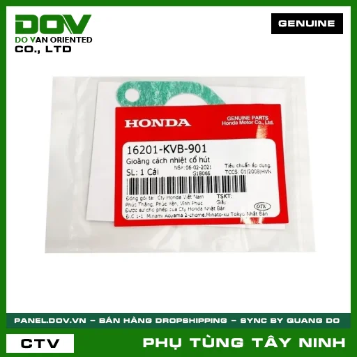 GIOĂNG CÁCH NHIỆT CỔ HÚT — 16201KVB901