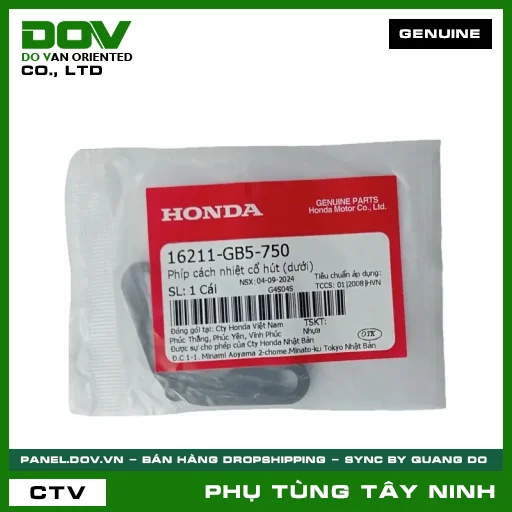 PHÍP CÁCH NHIỆT CỔ HÚT (DƯỚI) — 16211GB5750