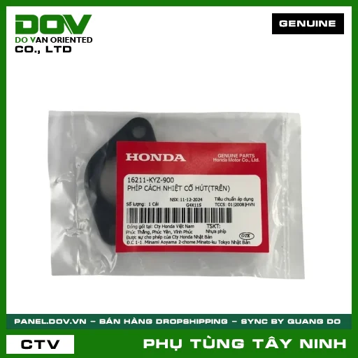 PHÍP CÁCH NHIỆT CỔ HÚT(TRÊN) — 16211KYZ900