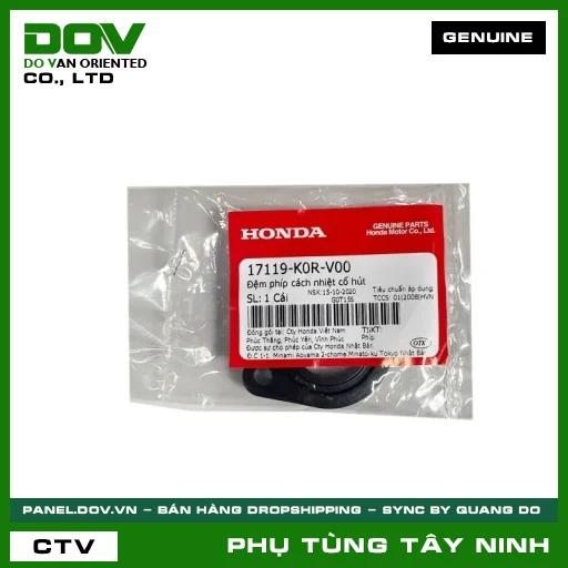 ĐỆM PHÍP CÁCH NHIỆT CỔ HÚT — 17119K0RV00