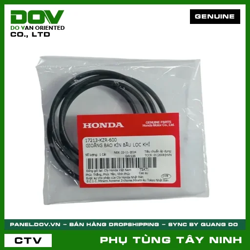 GIOĂNG BAO KÍN BẦU LỌC GIÓ — 17213KZR600