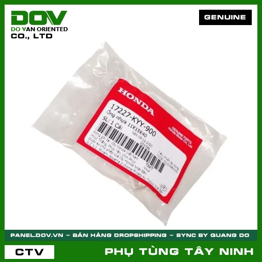 ỐNG NHỰA 11X15X40 — 17227KYY900