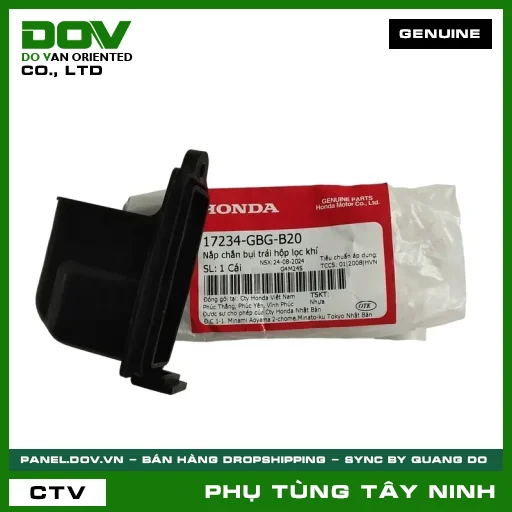 NẮP CHẮN BỤI TRÁI HỘP LỌC GIÓ — 17234GBGB20