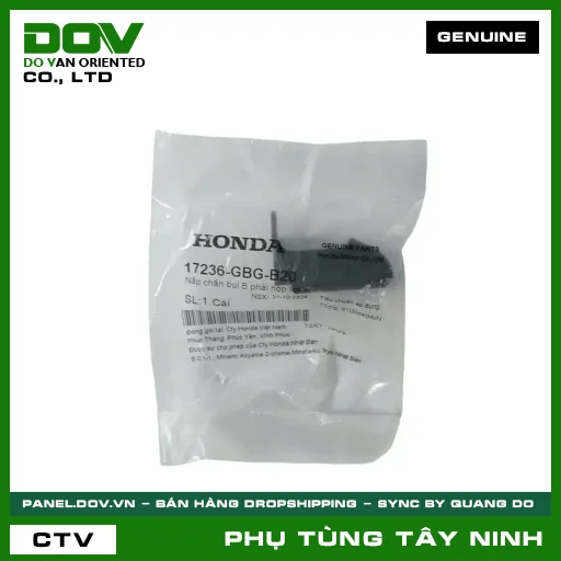 NẮP CHẮN BỤI B PHẢI HỘP LỌC GIÓ — 17236GBGB20