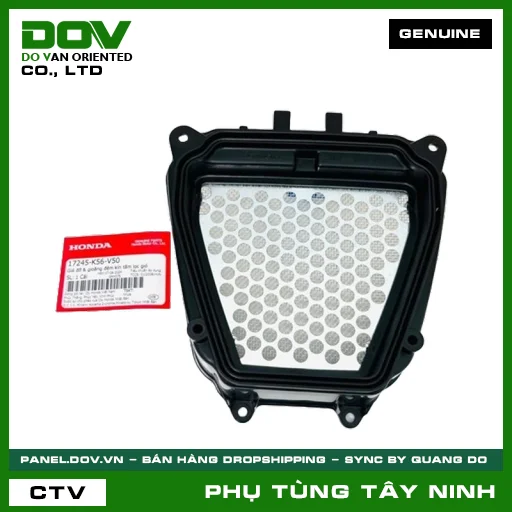 GIÁ ĐỠ & GIOĂNG ĐỆM KÍN TẤM LỌC GIÓ — 17245K56V50