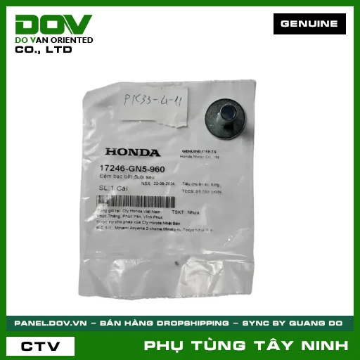 ĐỆM BẠC BẮT ĐUÔI SAU — 17246GN5960