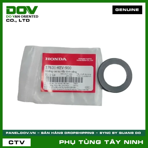 GIOĂNG CAO SU NẮP BÌNH XĂNG — 17631KEV900