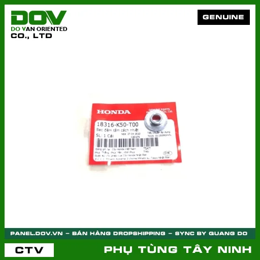 BẠC ĐỆM TẤM CÁCH NHIỆT — 18316K50T00