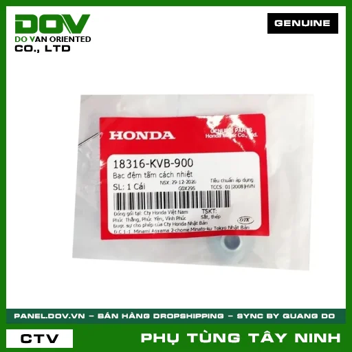 BẠC ĐỆM TẤM CÁCH NHIỆT — 18316KVB900
