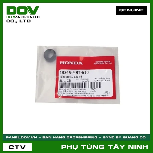 TẤM CAO SU BẢO VỆ — 18345MBT610