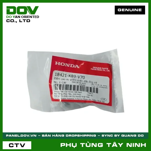 ĐỆM CAO SU GIẢM CHẤN ĐẶT PÔ — 18421K89V70