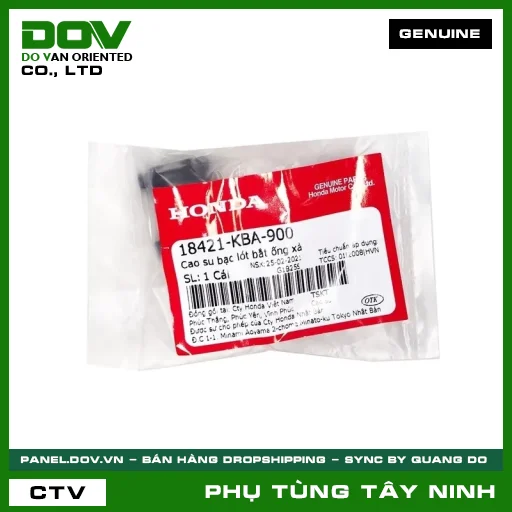 CAO SU BẠC LÓT BẮT PÔ — 18421KBA900