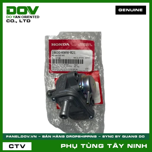 BỘ VAN HÚT KHÍ — 18600KWWB21