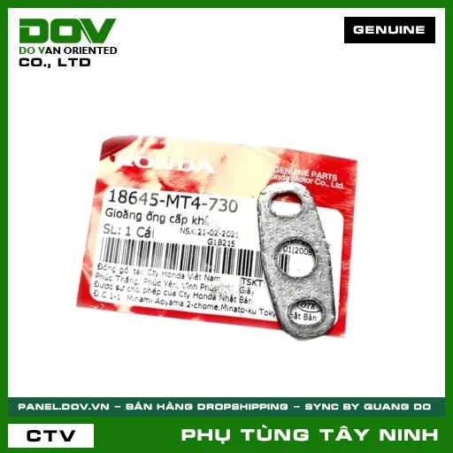 GIOĂNG ỐNG CẤP KHÍ — 18645MT4730