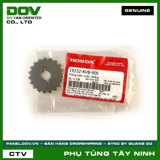 NHÔNG BƠM NƯỚC 19RĂNG — 19232KVB900