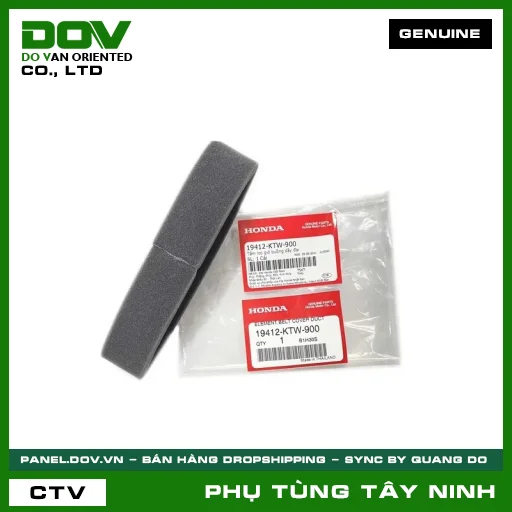 TẤM LỌC GIÓ BUỒNG DÂY ĐAI — 19412KTW900