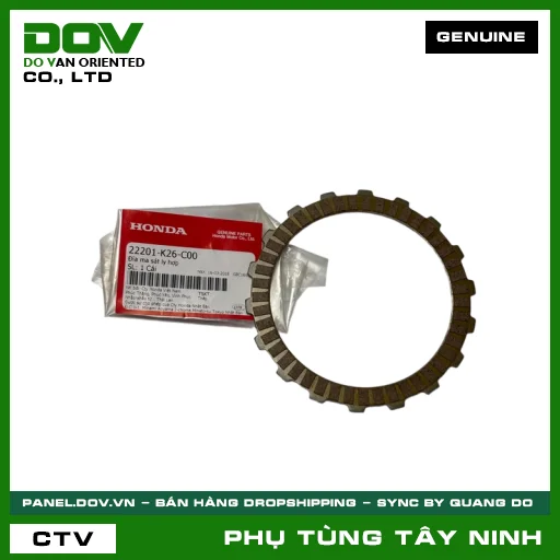 ĐĨA MA SÁT LY HỢP — 22201K26C00