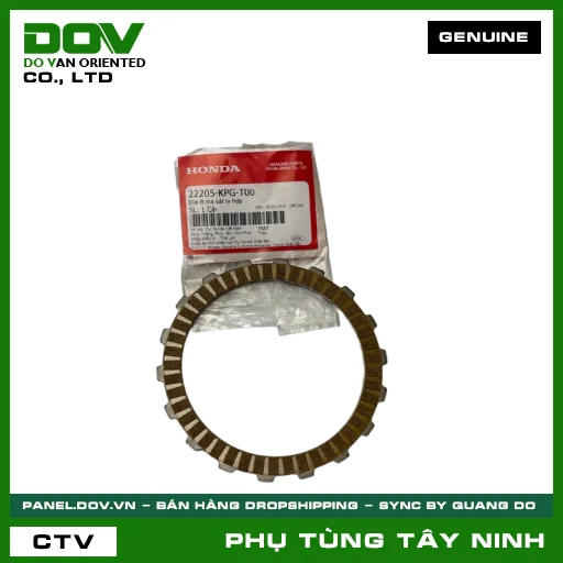 ĐĨA B MA SÁT LY HỢP — 22205KPGT00