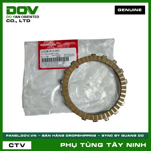 CỤM ĐĨA MA SÁT LY HỢP — 22208KYZ901