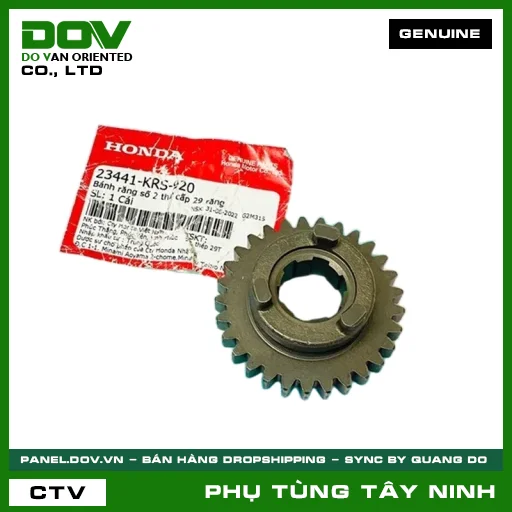 BÁNH RĂNG SỐ 2 THỨ CẤP 29 RĂNG — 23441KRS920