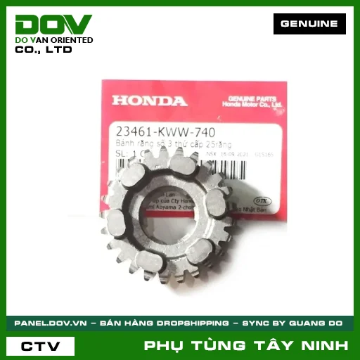 BÁNH RĂNG SỐ 3 THỨ CẤP 25RĂNG — 23461KWW740