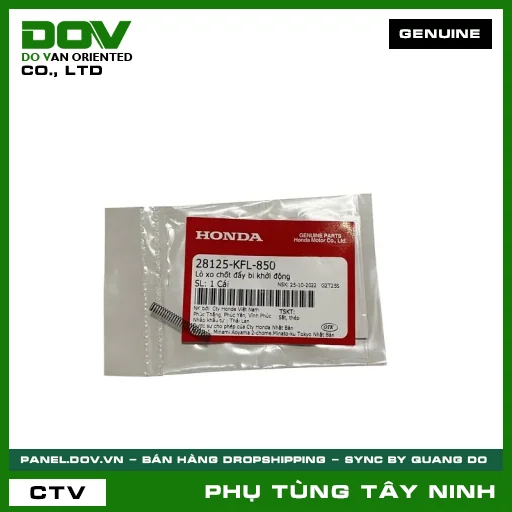 LÒ XO CHỐT ĐẨY BI ĐỀ — 28125KFL850