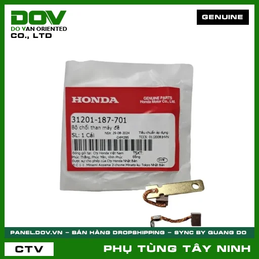 BỘ CHỔI THAN MÁY ĐỀ — 31201187701