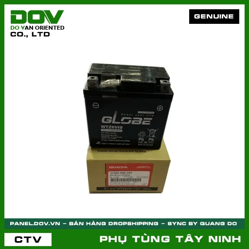 BÌNH ẮC QUY WTZ6VIS — 31500K66V04