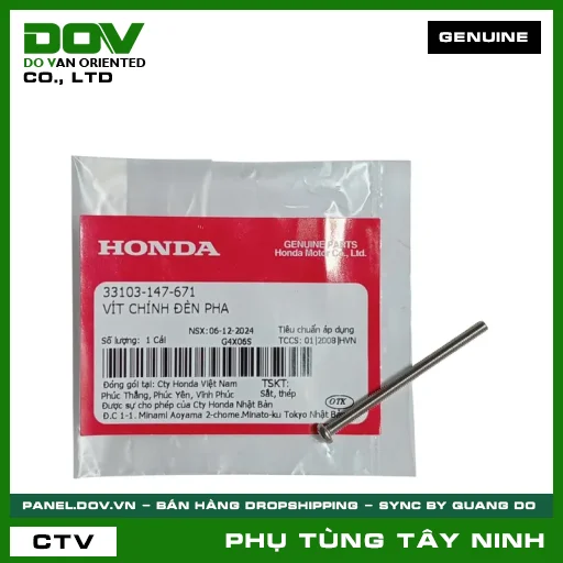 VÍT CHỈNH ĐÈN PHA — 33103147671