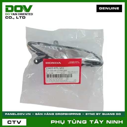 CỤM CHÓA ĐÈN XI NHAN PHẢI — 33403KTLV01