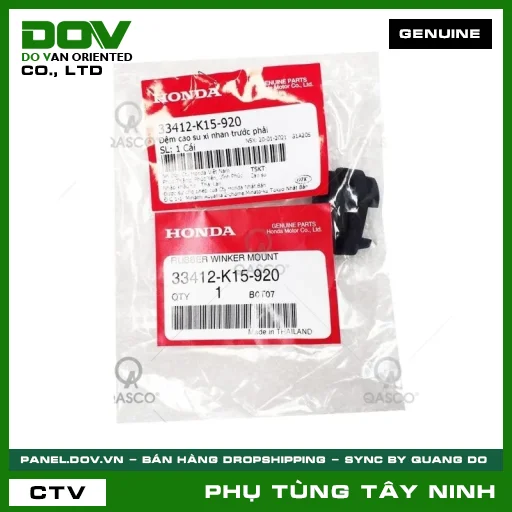 ĐỆM CAO SU XI NHAN TRƯỚC PHẢI — 33412K15920