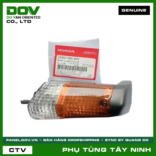 BỘ ĐÈN XI NHAN TRƯỚC TRÁI — 33450GBGB40
